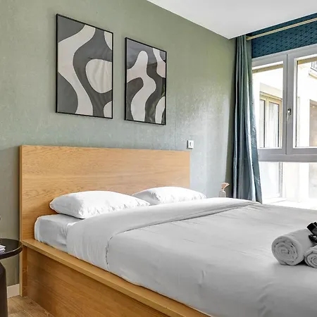 アパート Sejour Elegant Aux Buttes Chaumont Pour 12 Pers *